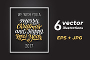 Luxury Christmas Cards collection, a Card Template by yurlick (Thumbnail 1 of 4)