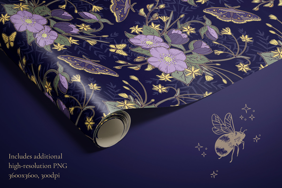 Dark Botanical Magic Clipart, a Decorative Illustration by PenguinArtStudio (Photo 9 of 18)