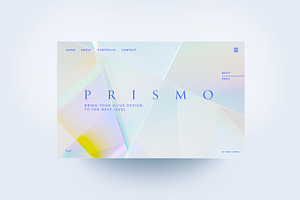 Prismo Iridescent Background Texture