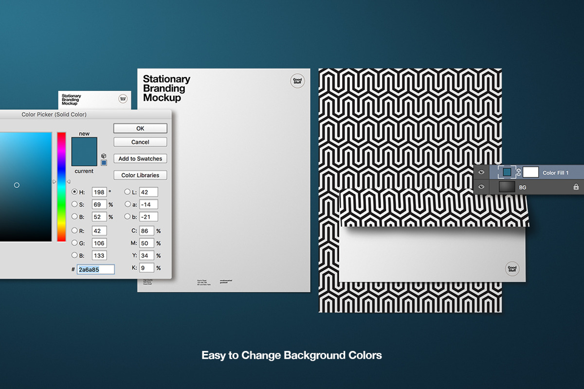 Stationery Branding Mockup - US, a Packaging Mockup by Good Stuff (Photo 6 of 6)