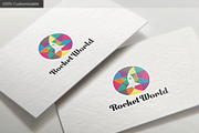 Rocket World logo, a Branding & Logo Template by LogoBuy (Thumbnail 2 of 3)