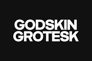 Godskin Grotesk %30 Off, a Sans Serif Font by Horizon Type Foundry (Thumbnail 1 of 14)