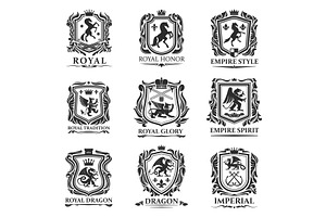 Royal Heraldry Shields