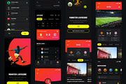 Monster Livescore Sport App UI Kit, an UI Kit Template by Hoang Nguyen (Thumbnail 5 of 6)