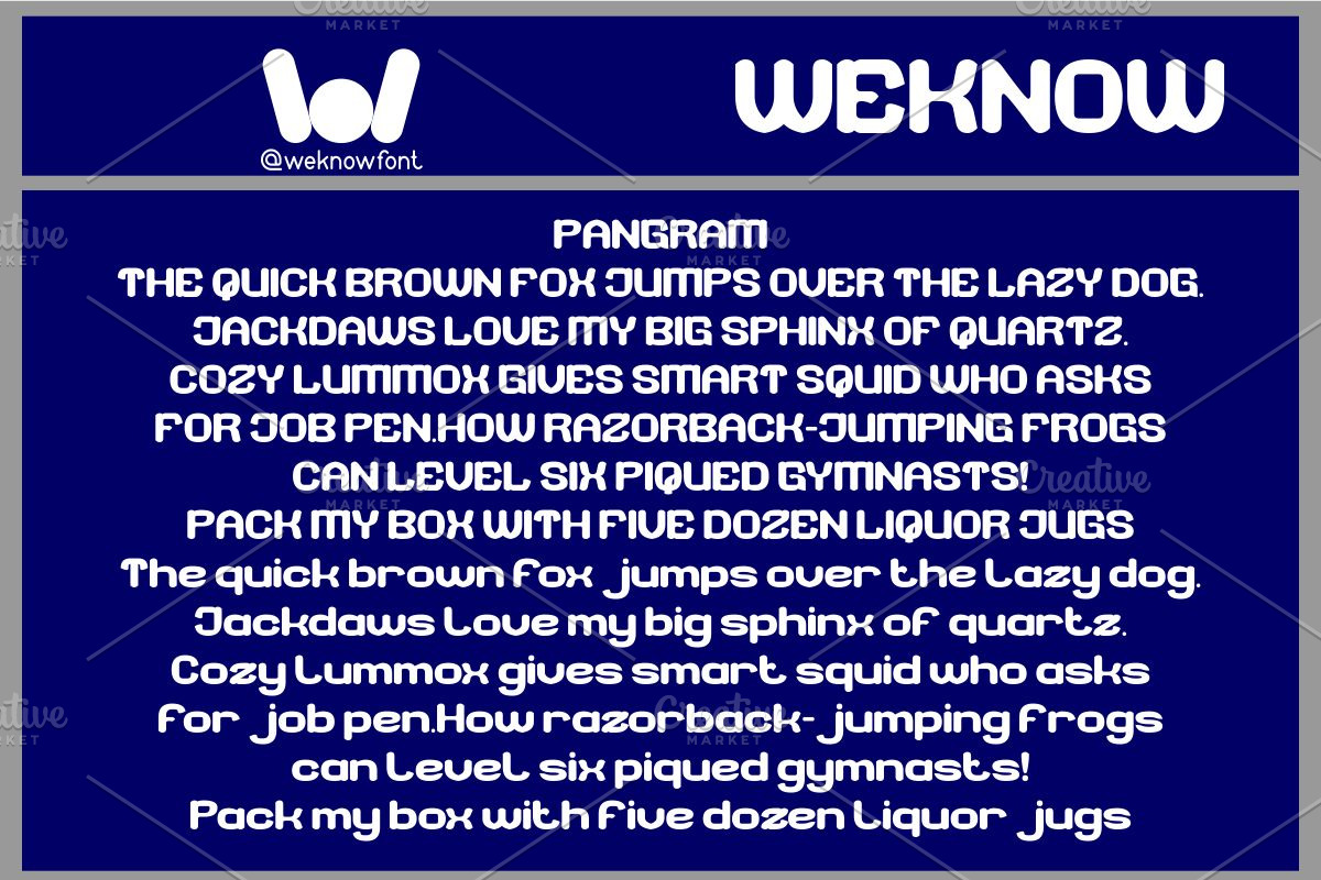 Connect Brains font, a Font by weknow (Photo 7 of 9)