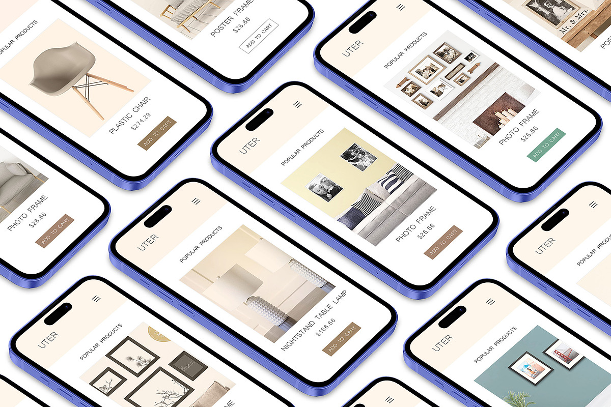 ALL 3D iPHONE MOCK-UP BUNDLE VOL-8, an iPhone Mockup by Graphicsworld125 (Photo 1 of 22)