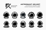 Astronaut Helmet Icon Vector, an Icon by Akatype Studio (Thumbnail 1 of 3)