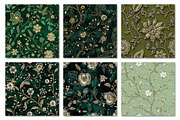 Rhinestone Embroidery Green Fabric, a Texture Graphic by Dream Creation (Thumbnail 3 of 5)