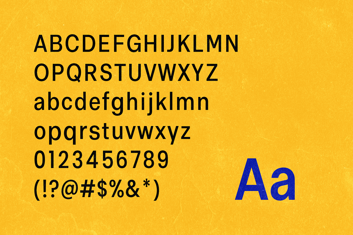 RDS Condensed - Modern Type, a Sans Serif Font by M-Sarif (Photo 5 of 10)