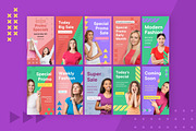 Playful Promo Banner Canva Template, a Social Media Template by Brandearth RRGraph (Thumbnail 8 of 8)