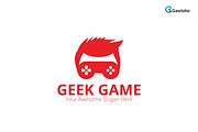 Geek Game Logo Template, a Branding & Logo Template by Geelator Studio (Thumbnail 2 of 4)