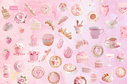 Pink Collage elements, an Object Graphic by JulsIst (Thumbnail 2 of 11)