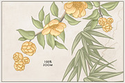 Fresco collection Chinoiserie, a Wallpaper Graphic by Natalia0307 (Thumbnail 3 of 11)
