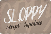 Sloppy Handcrafted Font, a Script Font by VozzyStock (Thumbnail 1 of 4)