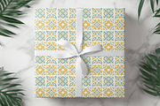 Sunlit Sage Mosaic Seamless Pattern, a Pattern Graphic by OwlAndFern (Thumbnail 5 of 15)