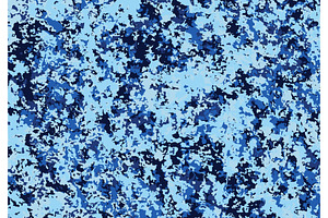 Blue camouflage background