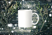 Christmas bundle Winter Mockups, a Cups & Container Mockup by VetalStock (Thumbnail 4 of 6)