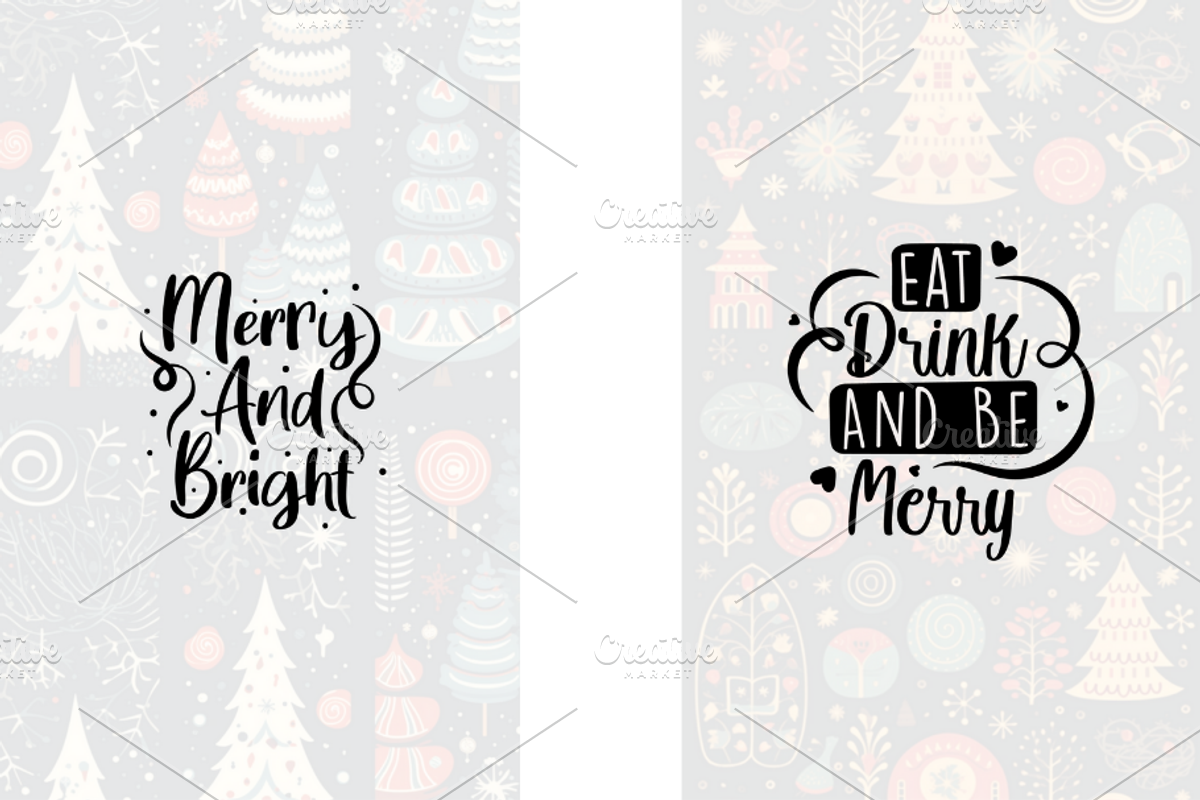 Christmas Card Design Bundle 14, a Card Template by Jay Major Designs (Photo 10 of 10)
