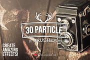30 Particle Brushes, a Brush Add-On by Layerform Design Co. (Thumbnail 1 of 5)
