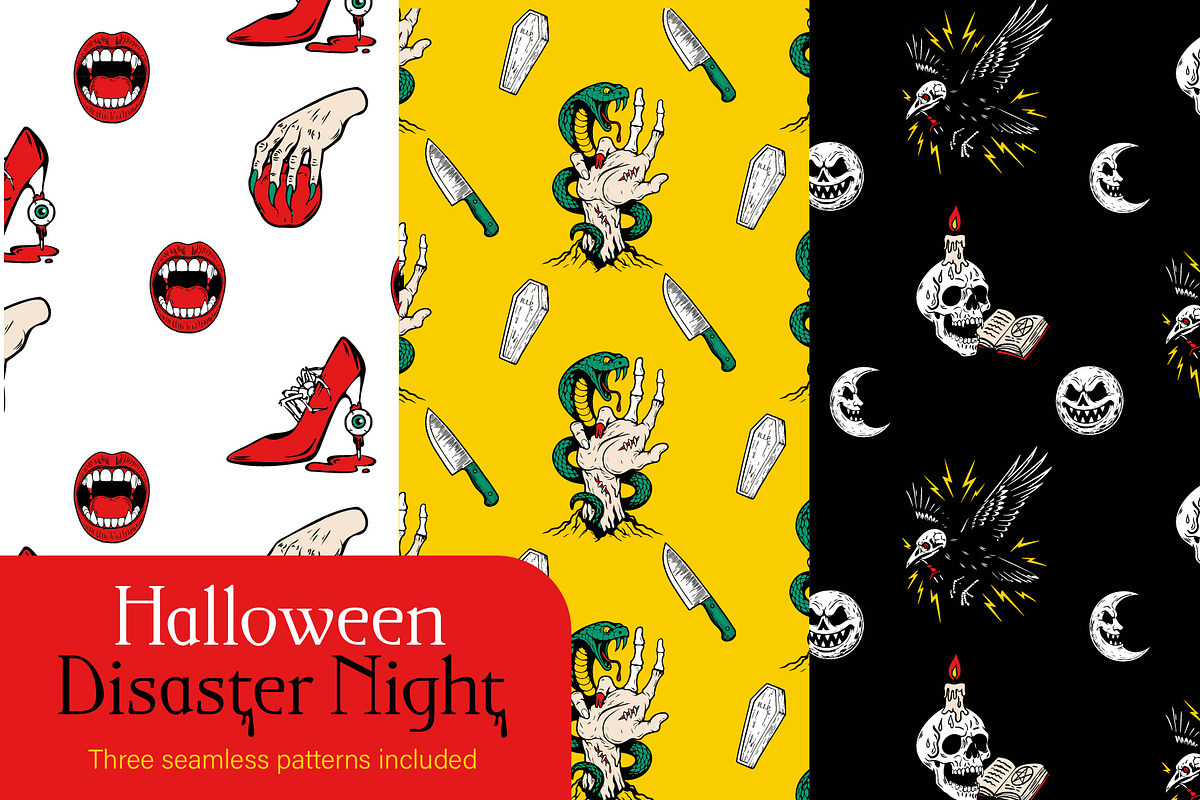 Disaster Night – Vector Pack, a Seasonal Illustration by Stacyland (Photo 5 of 8)
