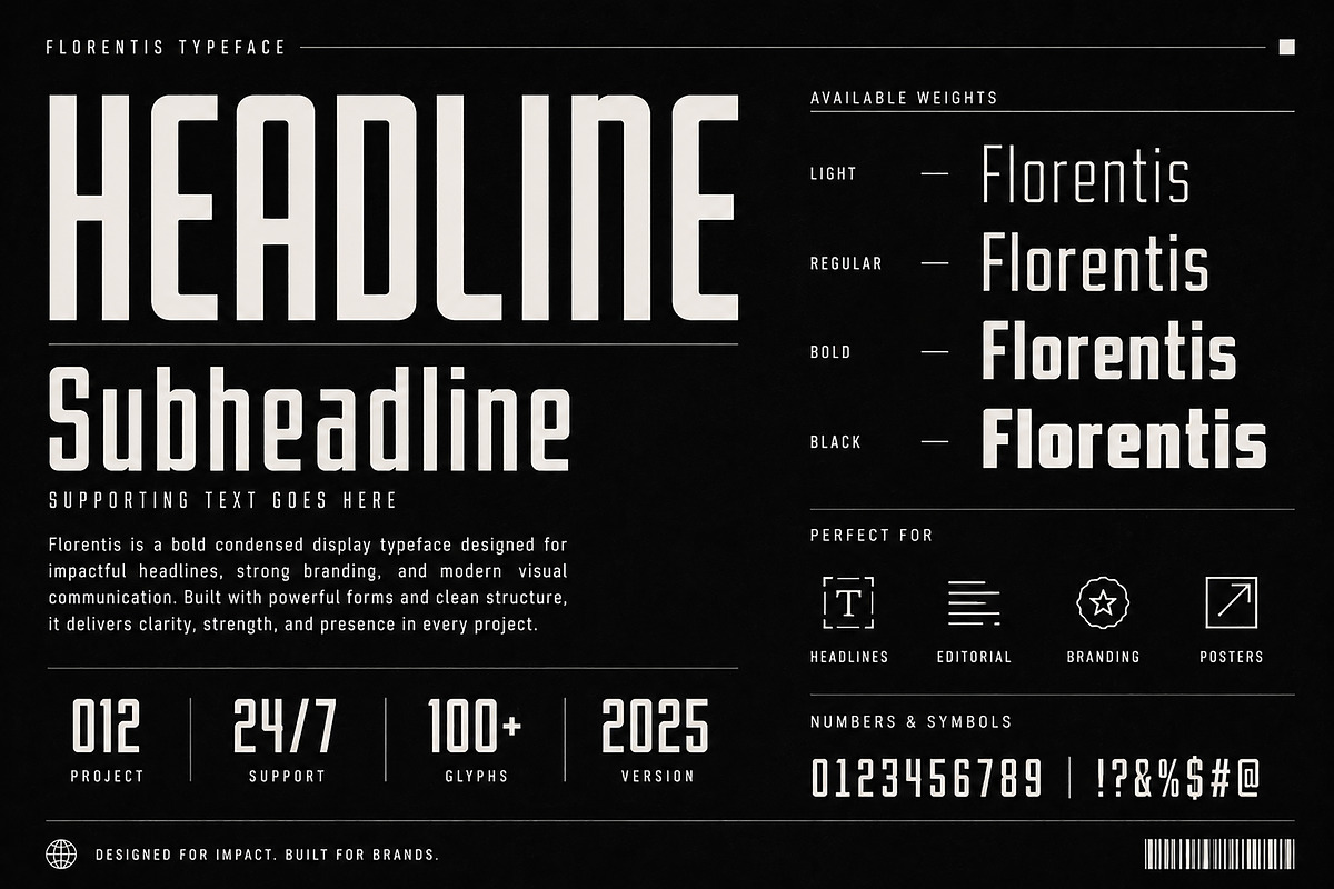 Florentis, a Sans Serif Font by Wow Magic (Photo 2 of 5)
