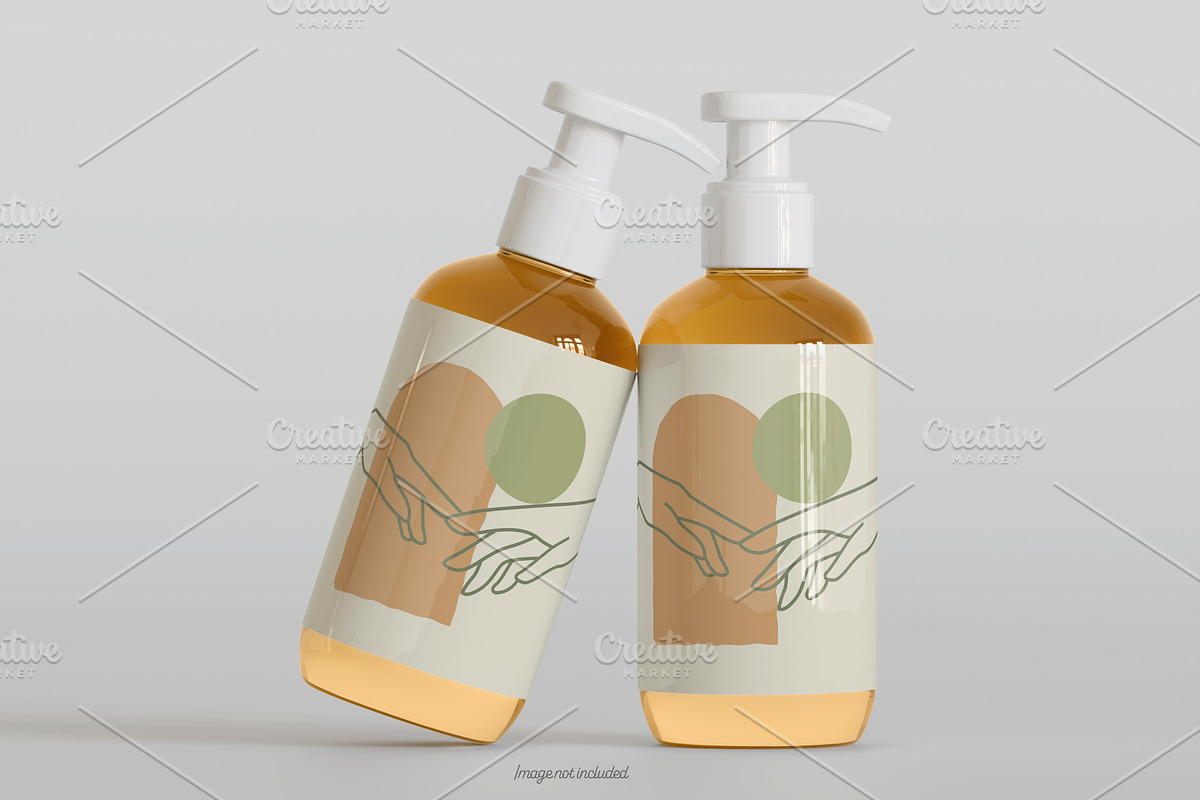 Bottle pump mockup bundles, a Cups & Container Mockup by Ambo Ampeng (Photo 9 of 22)