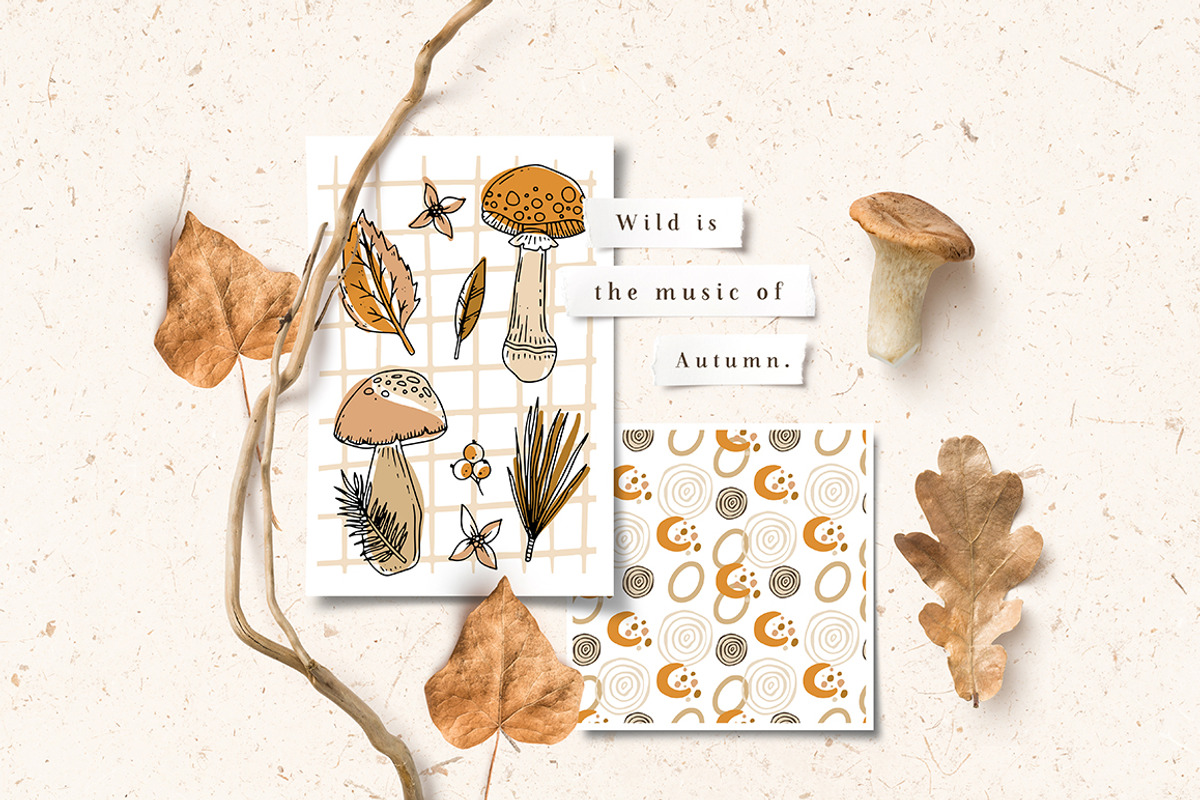 Autumn abstract collection, an Object Graphic by DariSmartArt (Photo 11 of 16)