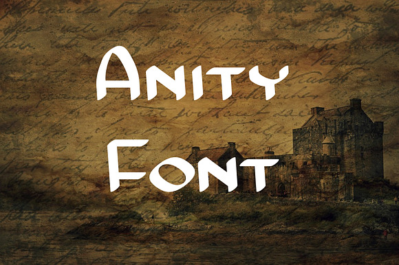 Anity Font preview 6