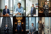 40 AI Business Man Photo Prompts, a Business Photo by Selenique Studio (Thumbnail 12 of 13)