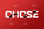 Crane - Unique Technology Logo Font, a Sans Serif Font by TokoPress (Thumbnail 9 of 13)