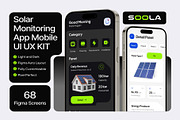 Soola - Solar Mobile App UI KIT, an UI Kit Template by Creative Perspective (Thumbnail 1 of 5)