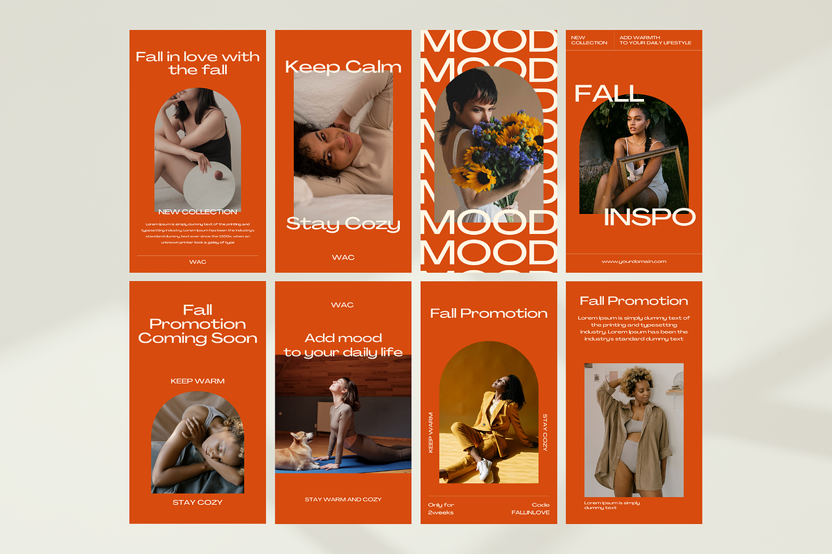 Mood Fall IG Post & Stories Template, a Social Media Template by Rumiz Design (Photo 8 of 13)