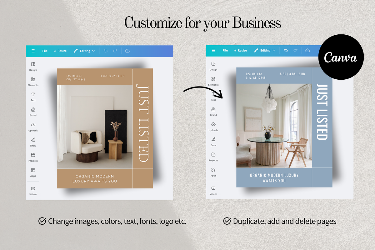 Luxury Realtor Instagram Templates preview 7