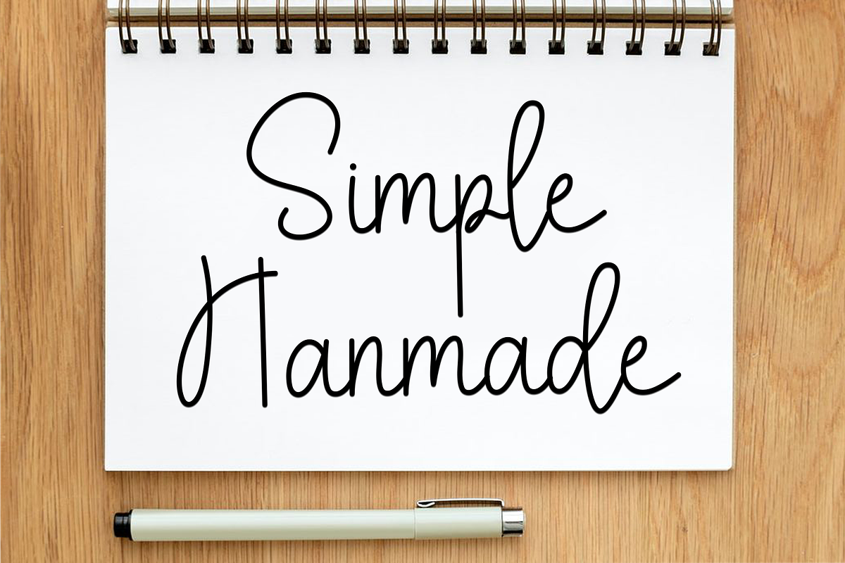 Badminton, a Handwritten Font by FreshTypeINK (Photo 7 of 8)