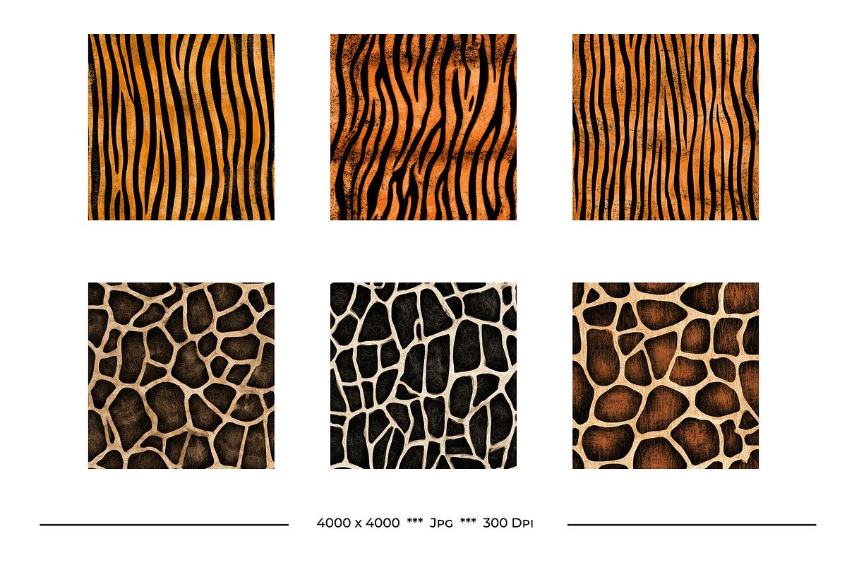 Rustic Grunge Animal Print Textures, a Texture Graphic by karenfoleyphoto (Photo 4 of 7)