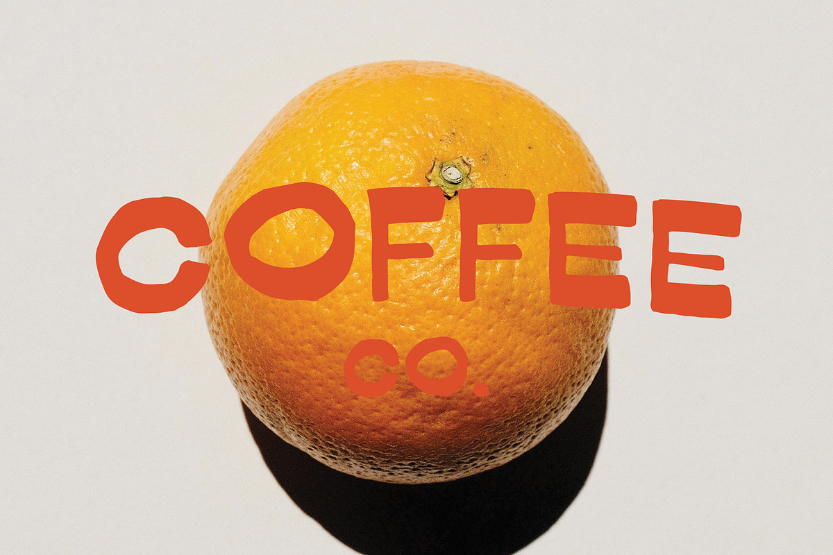 OrangeBasket - Reverse Contrast Font, a Sans Serif Font by Emma Make (Photo 4 of 5)