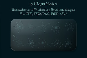 Glass Holes Illustrator Brushes Ph