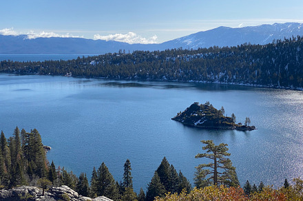 Photo of Fannette Island in Lake Tahoe within Emerald Bay State Park California, a Nature Photo by patrimonio