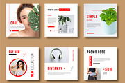 Minimalistic Social Media Layouts, a Social Media Template by MightyDesign (Thumbnail 3 of 7)