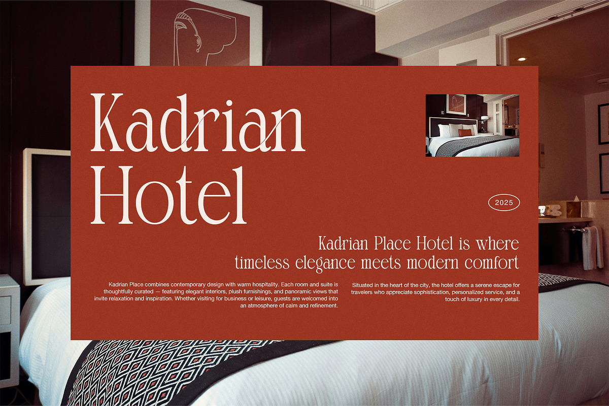 Melgin Elegant Modern Serif Font, a Serif Font by Graphicxell (Photo 6 of 8)