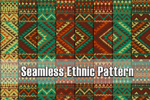 Seamless Ethnic Patterns