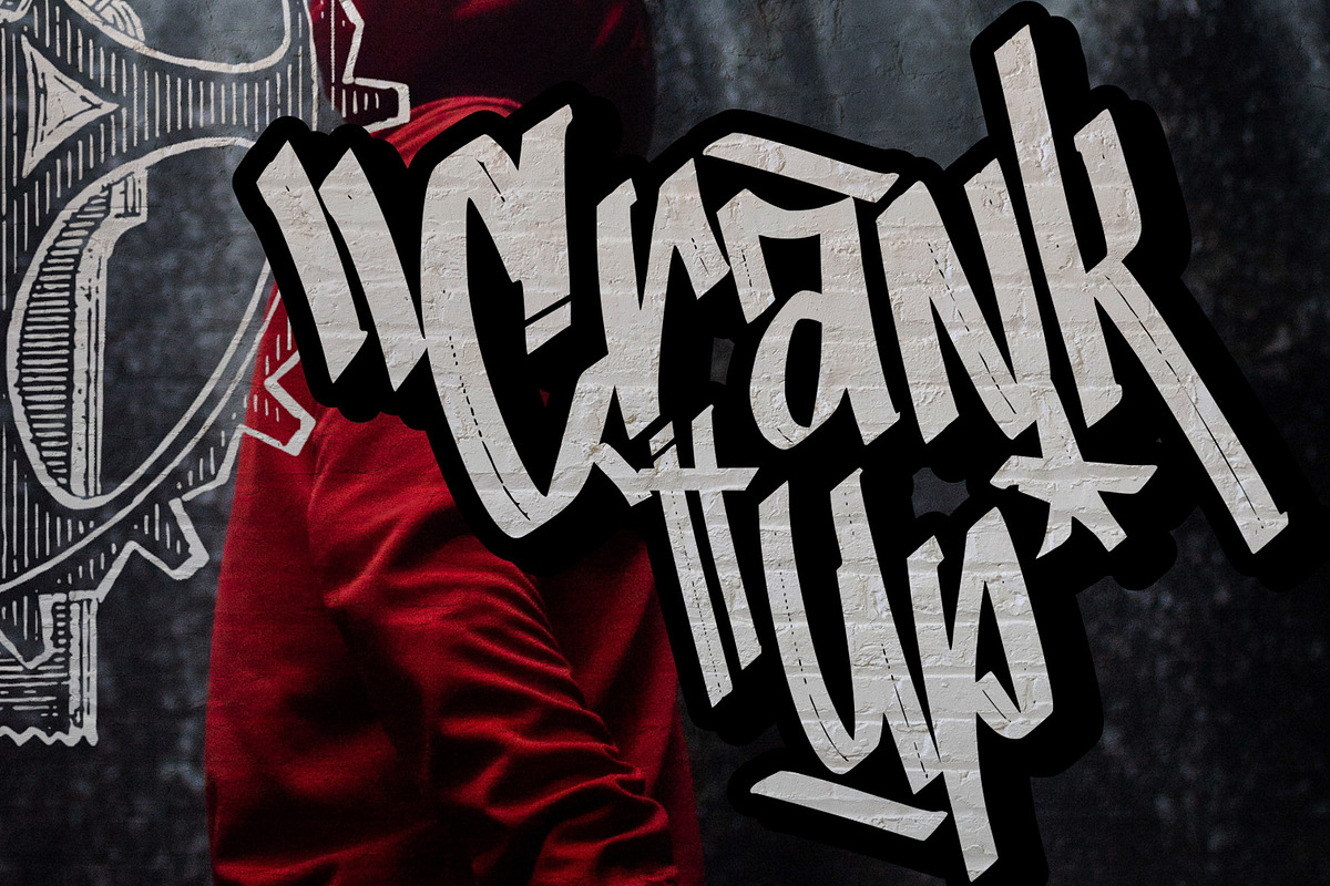 Nutty Noisses - Graffiti typeface, a Font by Gassstype (Photo 3 of 10)