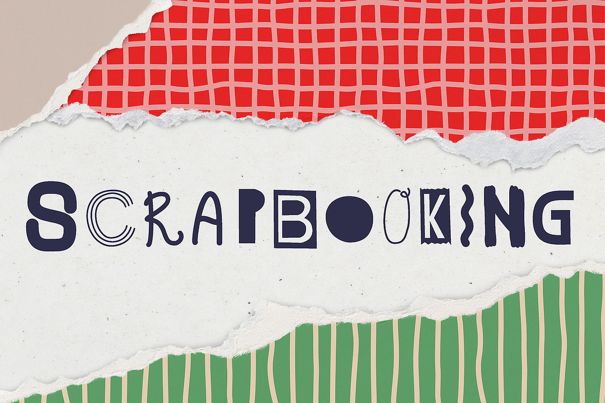 Fun hand drawn uppercase font, a Sans Serif Font by Popova (Photo 4 of 7)
