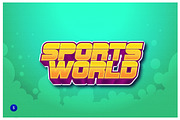 Game Logo Effect for Illustrator, a Layer Style Add-On by Vector Galore (Thumbnail 7 of 12)