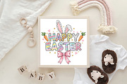Brushstroke Easter PNG Sublimation, an Illustration by CraftArtStudio (Thumbnail 4 of 4)