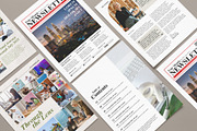 Canva Newsletter Template, a Magazine Template by Oshin Design (Thumbnail 5 of 7)