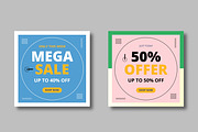 Fashion Sale Social Media Banner, a Social Media Template by MightyDesign (Thumbnail 3 of 8)