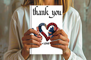 Peace love america patriotic sunflow, an Illustration by CrexoraLab (Thumbnail 2 of 2)