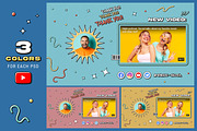 Colorful YouTube End Screens, a Social Media Template by Andrew Skoch Design (Thumbnail 2 of 6)