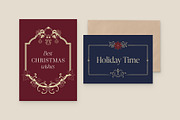 Christmas Card Stationery Set, a Card Template by BrandPacks (Thumbnail 4 of 5)